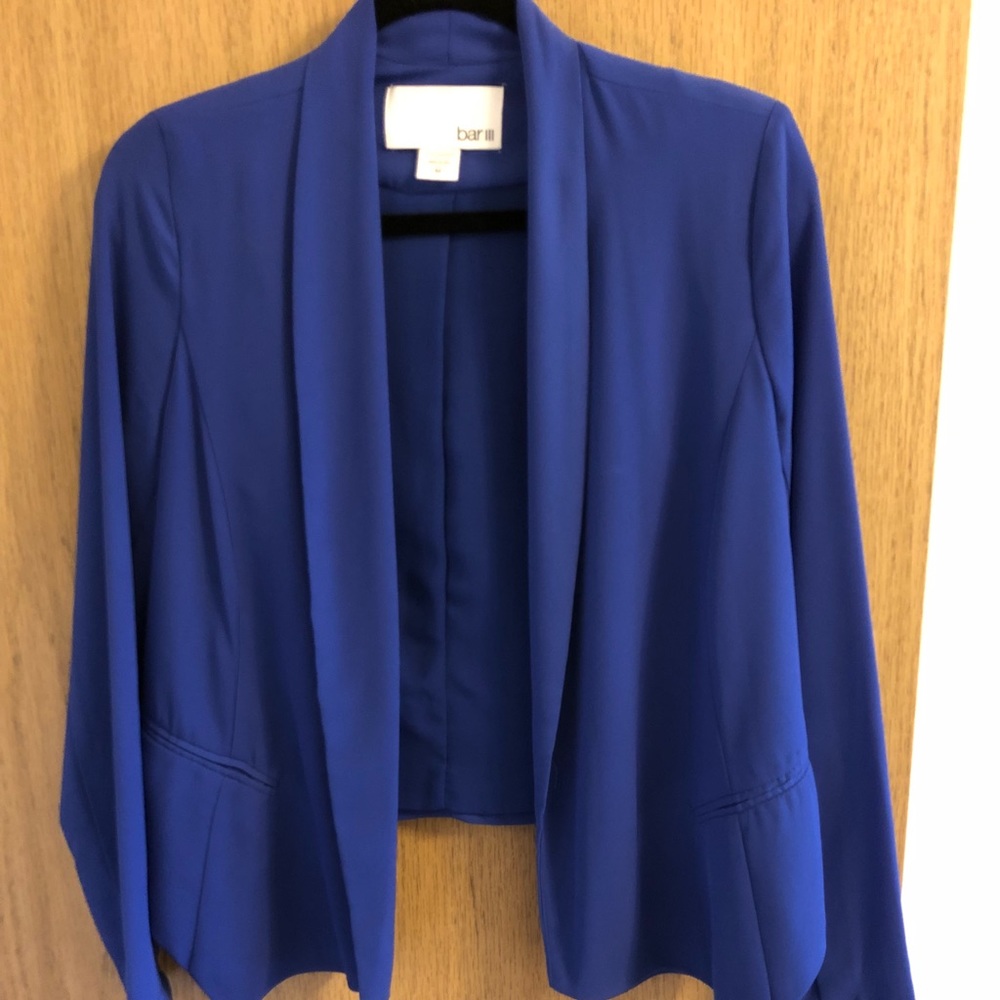 Bar III blue blazer